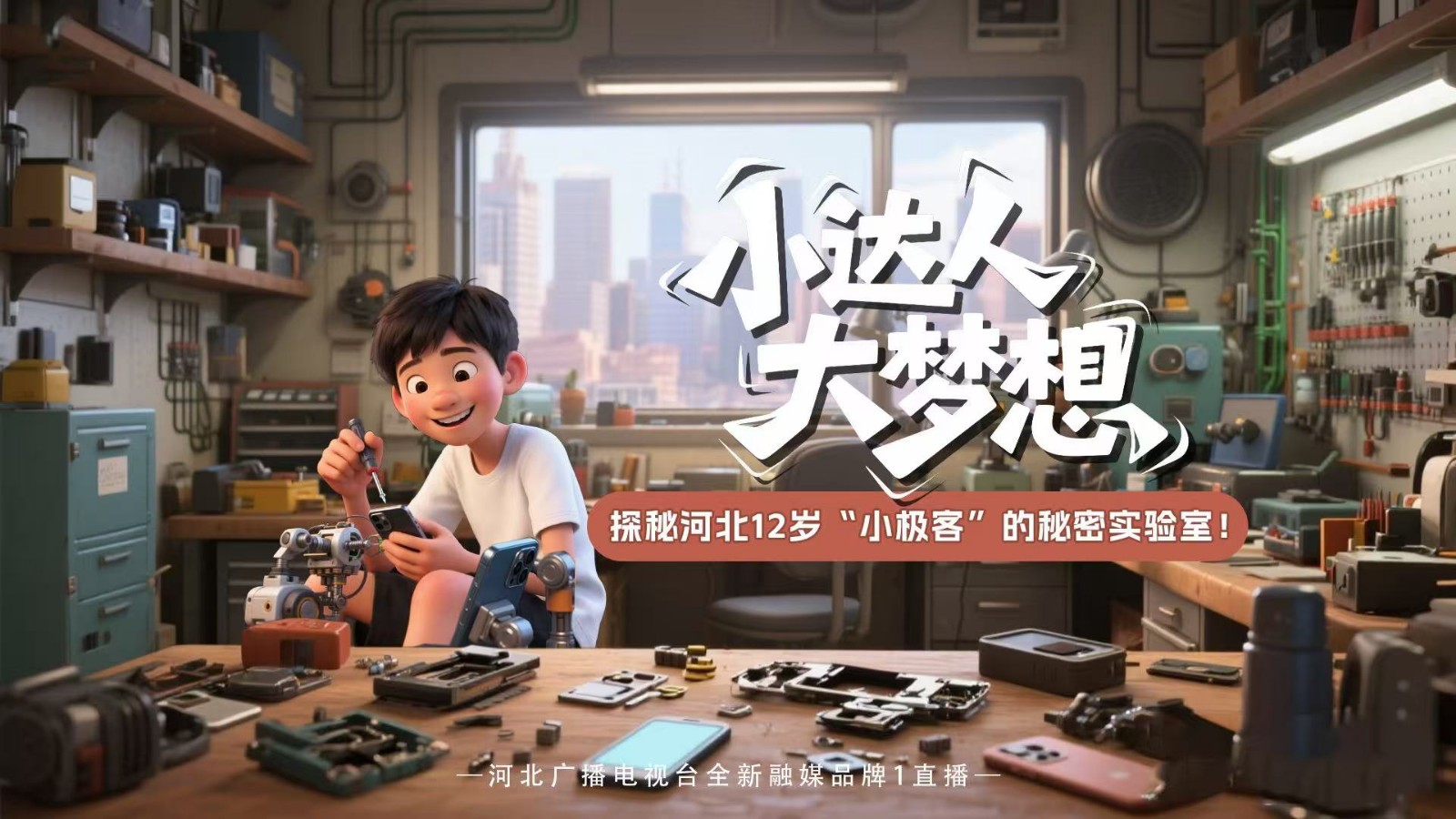 探訪！沉迷維修事業(yè)的小孩哥 走進(jìn)12歲少年極客造夢實(shí)驗(yàn)室